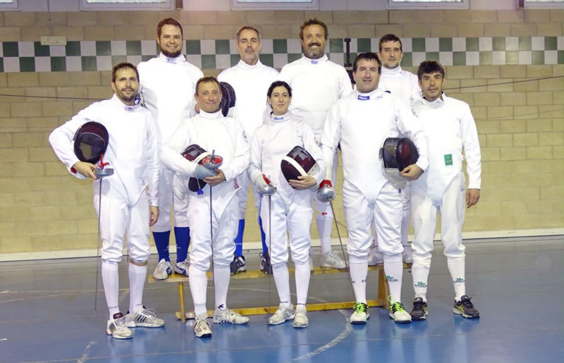 Miguel Ángel Elizari y Begoña Pro campeones navarros veteranos